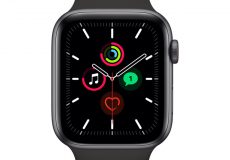 ساعت هوشمند اپل واچ سری SE 2021 مدل 44mm Aluminum Case with Sport silicone Band