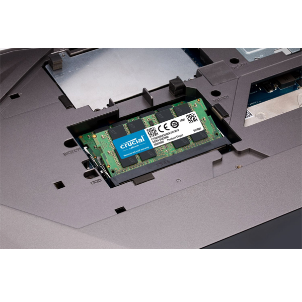 رم لپ تاپ DDR4 دو کاناله 3200 مگاهرتز CL22 کروشیال مدل CT16 ظرفیت 16 گیگابایت