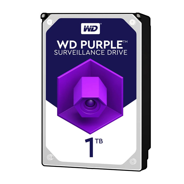 هارددیسک اینترنال وسترن دیجیتال مدل Purple WD11PURZ ظرفیت 1 ترابایت