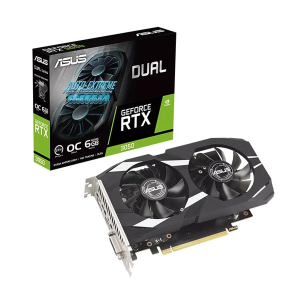 کارت گرافیک گیمینگ ایسوس مدل Dual GeForce RTX 3050 OC Edition 6GB