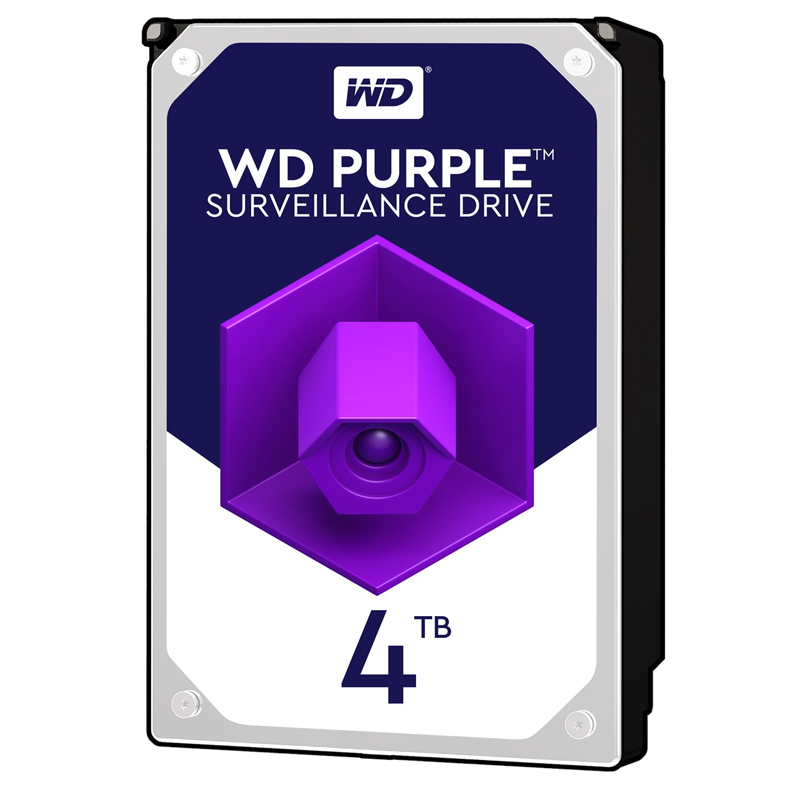 هارد دیسک اینترنال وسترن دیجیتال مدل Purple WD43PURZ ظرفیت 4 ترابایت