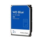 هارددیسک اینترنال وسترن دیجیتال مدل Blue WD20EARZ ظرفیت 2 ترابایت - 24 ماهه ( سازگار ، آواژنگ ، حامی ، الماس ) نمای ۵
