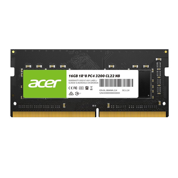 رم لپ تاپی ایسر مدل Acer SD100 16GB RAM DDR4 3200