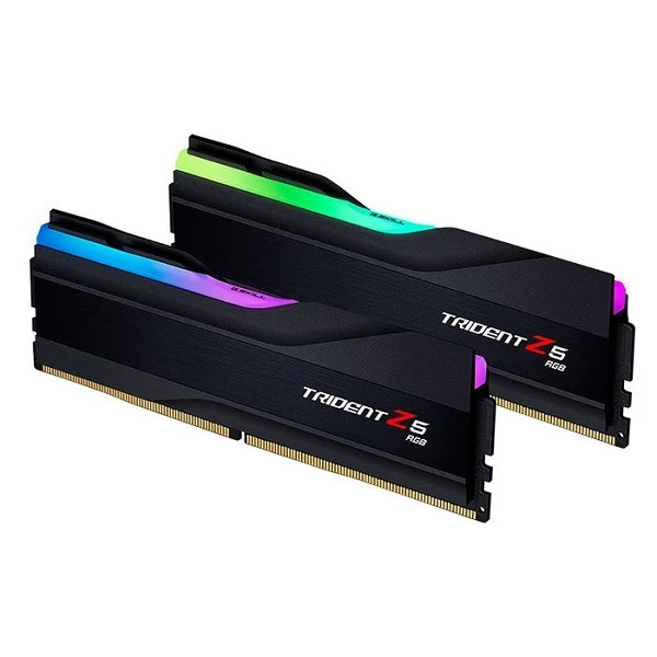 رم دسکتاپ DDR5 دوکاناله 6600 مگاهرتز CL34 جی اسکیل مدل TRIDENT Z5 RGB ظرفیت 32 گیگابایت