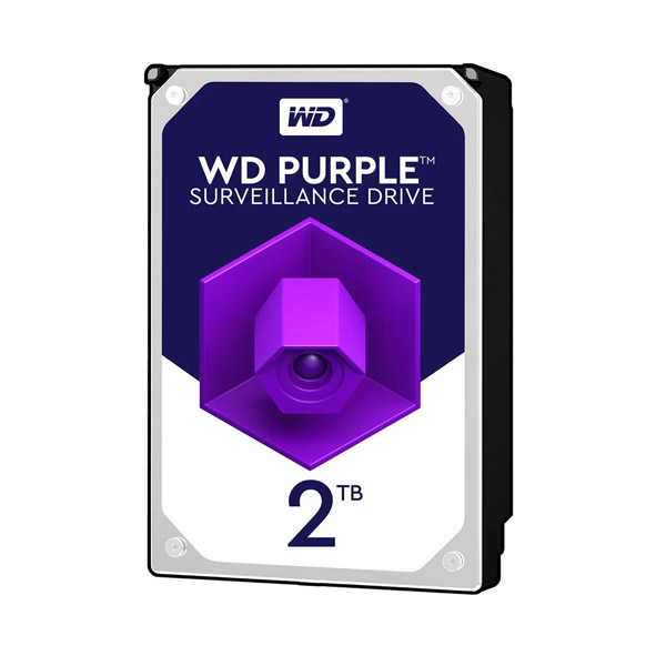 هارددیسک اینترنال وسترن دیجیتال مدل Purple WD23PURZ ظرفیت 2 ترابایت