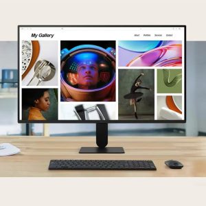مانیتور 27 اینچ الجی مدل LG 27U411A-B با پنل IPS، رزولوشن Full HD، رفرشریت 120Hz و HDR10